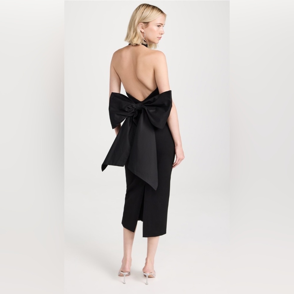 ISO Elliatt Black “Odori” Bow Dress